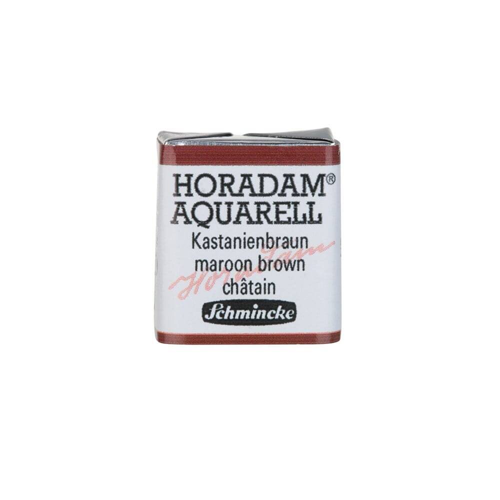 Schmincke Horadam Aquarell Artist Sulu Boya Maroon Bro1/2 Tab.