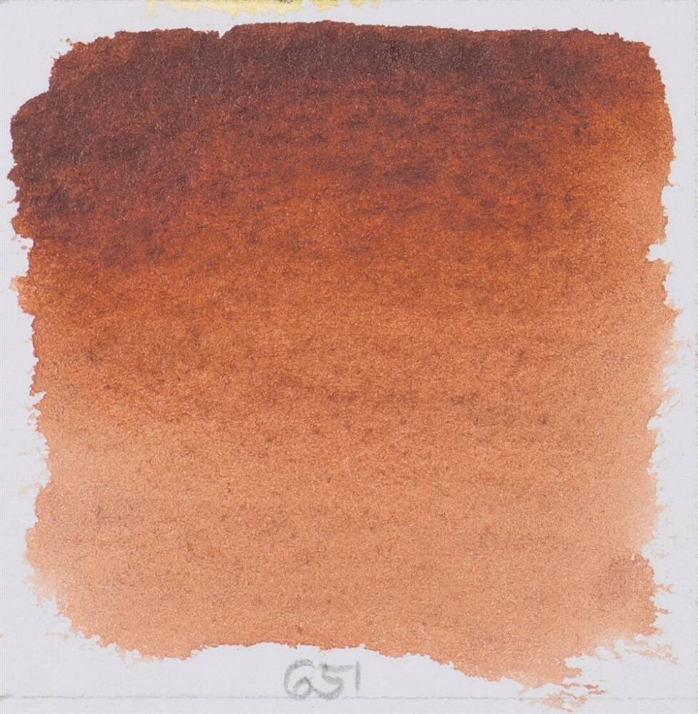 Schmincke Horadam Aquarell Artist Sulu Boya Maroon Bro1/2 Tab.