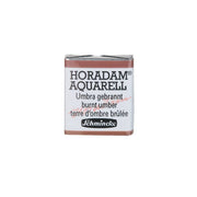 Schmincke Horadam Aquarell Artist Sulu Boya Burnt Umber 1/2 Tab.