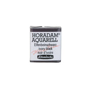 Schmincke Horadam Aquarell Artist Sulu Boya İvory Black 1/2 Tab.
