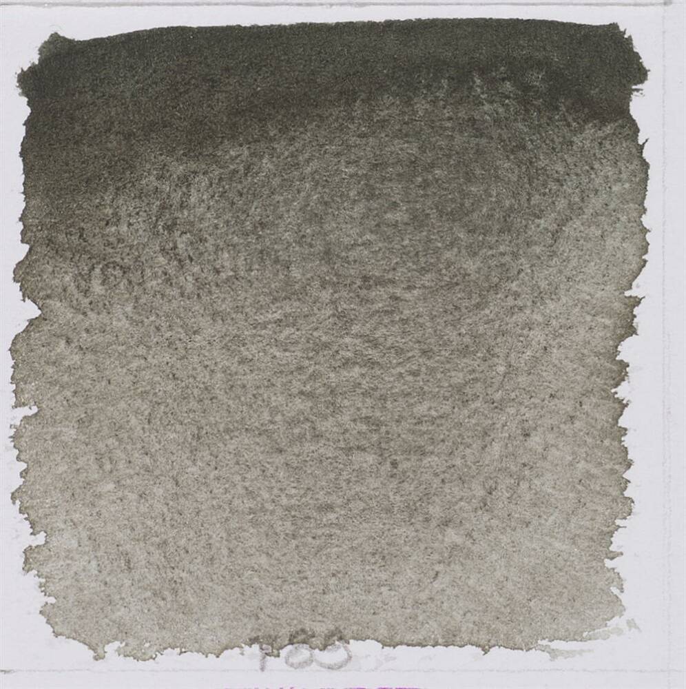 Schmincke Horadam Aquarell Artist Sulu Boya Hematite Black 1/2 Tab.