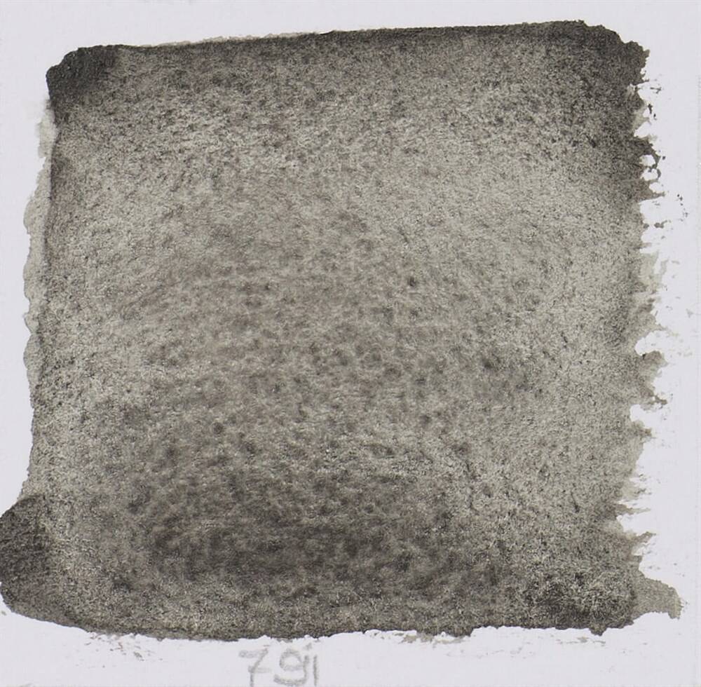 Schmincke Horadam Aquarell Artist Sulu Boya Mars Black 1/2 Tab.