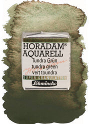 Schmincke Horadam Supergranulation Sulu Boya Tundra Green 1/2 Tab.