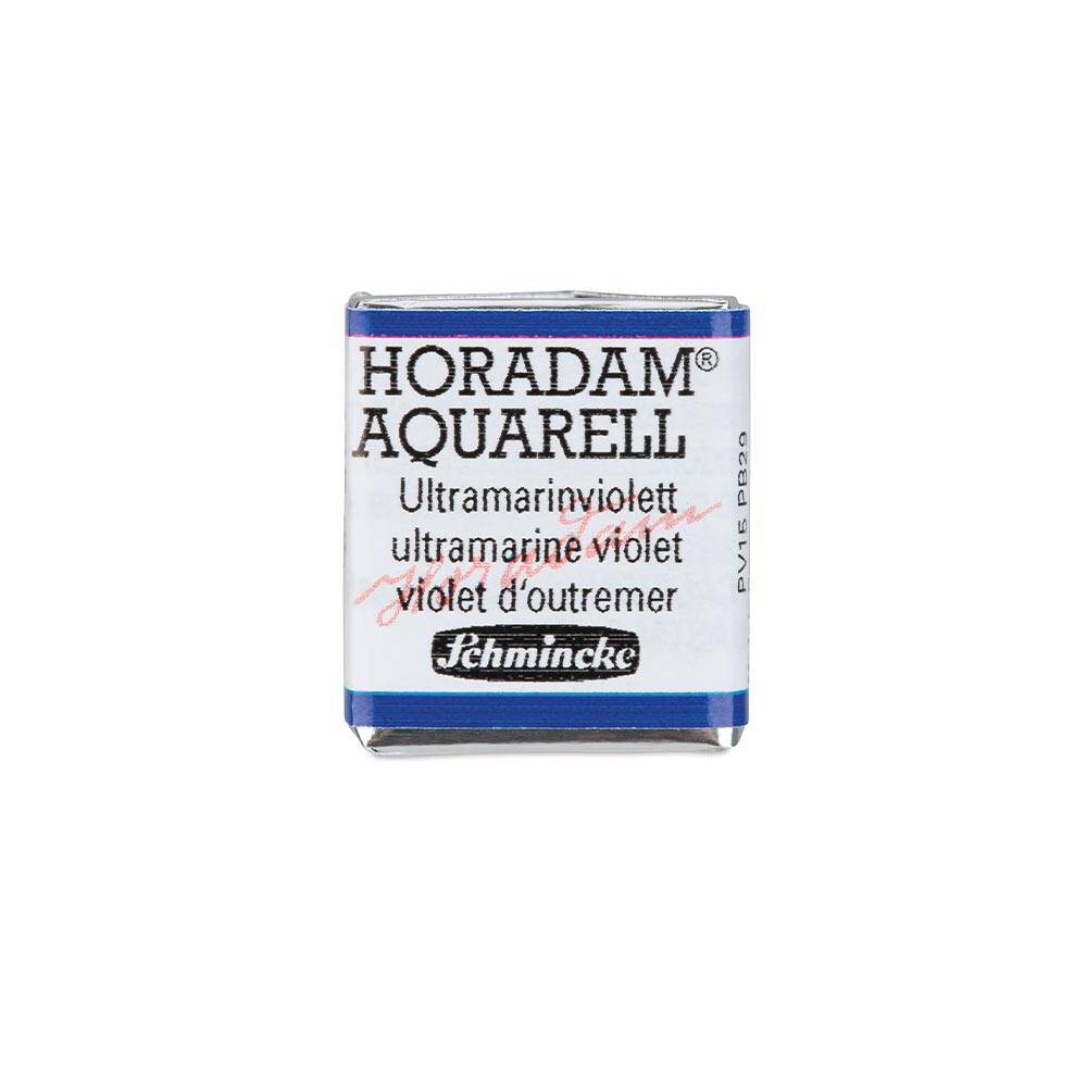 Schmincke Horadam Aquarell Artist Sulu Boya Ultramarine Violet 1/2 Tab.