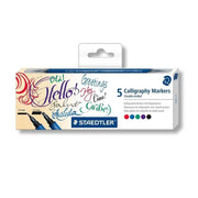 Staedtler Kaligrafi Kalemi Seti 5li Çift Uç 3,5/2,0