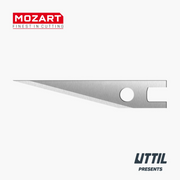 Mozart Blades Hassas Kretuar Bıçağı Yedeği Spitz 10'lu (P1A ve P2A ile uyumlu)