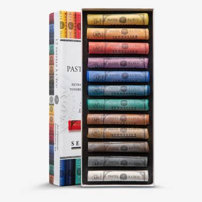 Sennelier Soft Pastel Boya Seti 12'li Tam Boy