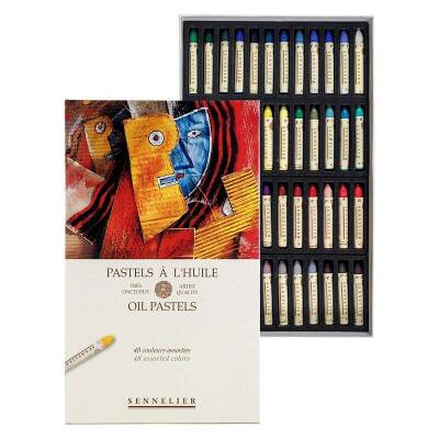 Sennelier Oil Pastel Boya Seti 48'li Tam Boy – Puhu Sanat