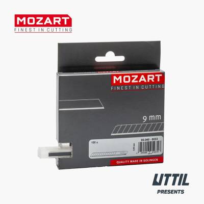 Mozart Maket Bıçağı Yedeği 9 mm 10'lu
