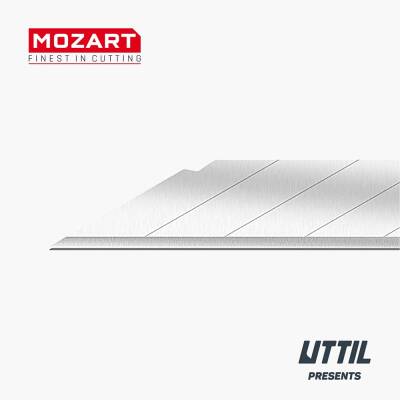 Mozart Maket Bıçağı Yedeği 9 mm 10'lu