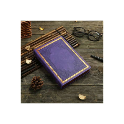 Victorias Journals Vintage Old Book Çizgili 14x20 cm 80 gr 160 Yaprak Mor
