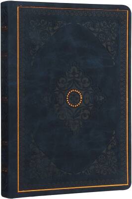Victorias Journals Vintage Old Book Çizgili 11.3x16.3 cm 80 gr 128 Yaprak Lacivert
