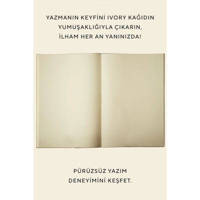 Victorias Journals Softtons Esnek Kapak Çizgisiz Defter B5 80 gr 128 Yaprak Yeşil