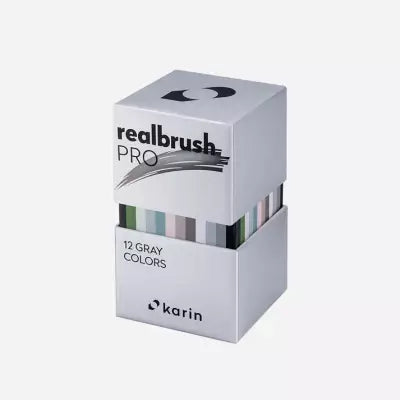 Realbrush PRO Set 12 Gray Colors