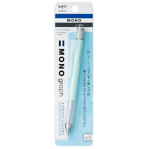 Tombow Mono Graph Mekanik Kurşun Kalem 0.3 mm Su Yeşili