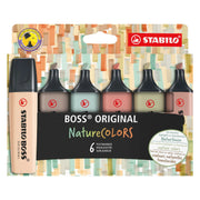Stabilo Fosforlu Kalem Boss Natura Colors 6'lı Set  70/6-2-2