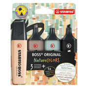 Stabilo Fosforlu Kalem Boss Natura Colors 4'lü Set  70/4-2-5