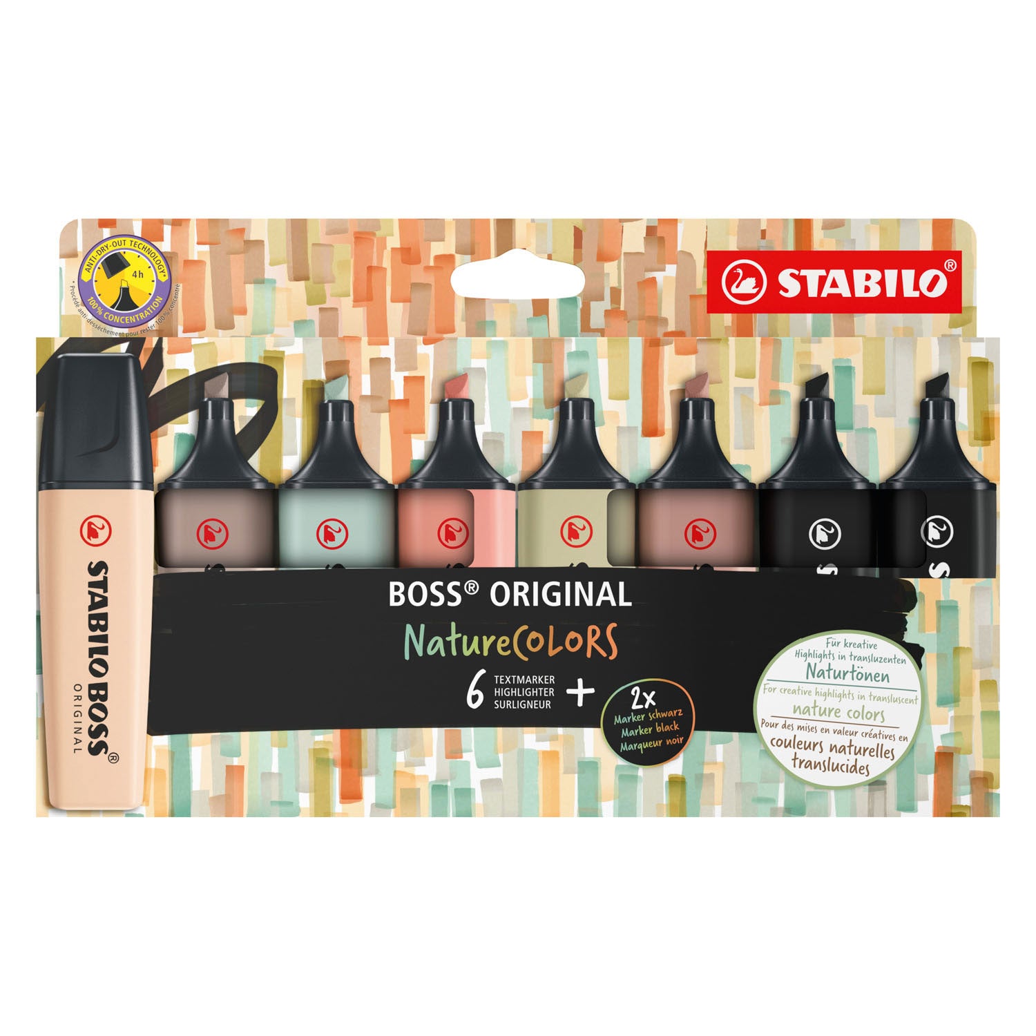 Stabilo Fosforlu Kalem Boss Natura Colors 8'li Set  70/8-2-1