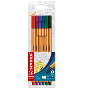 Stabilo Point 88 Askılı Paket 6 Renk