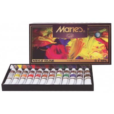 Maries Akrilik Boya 12X12Ml