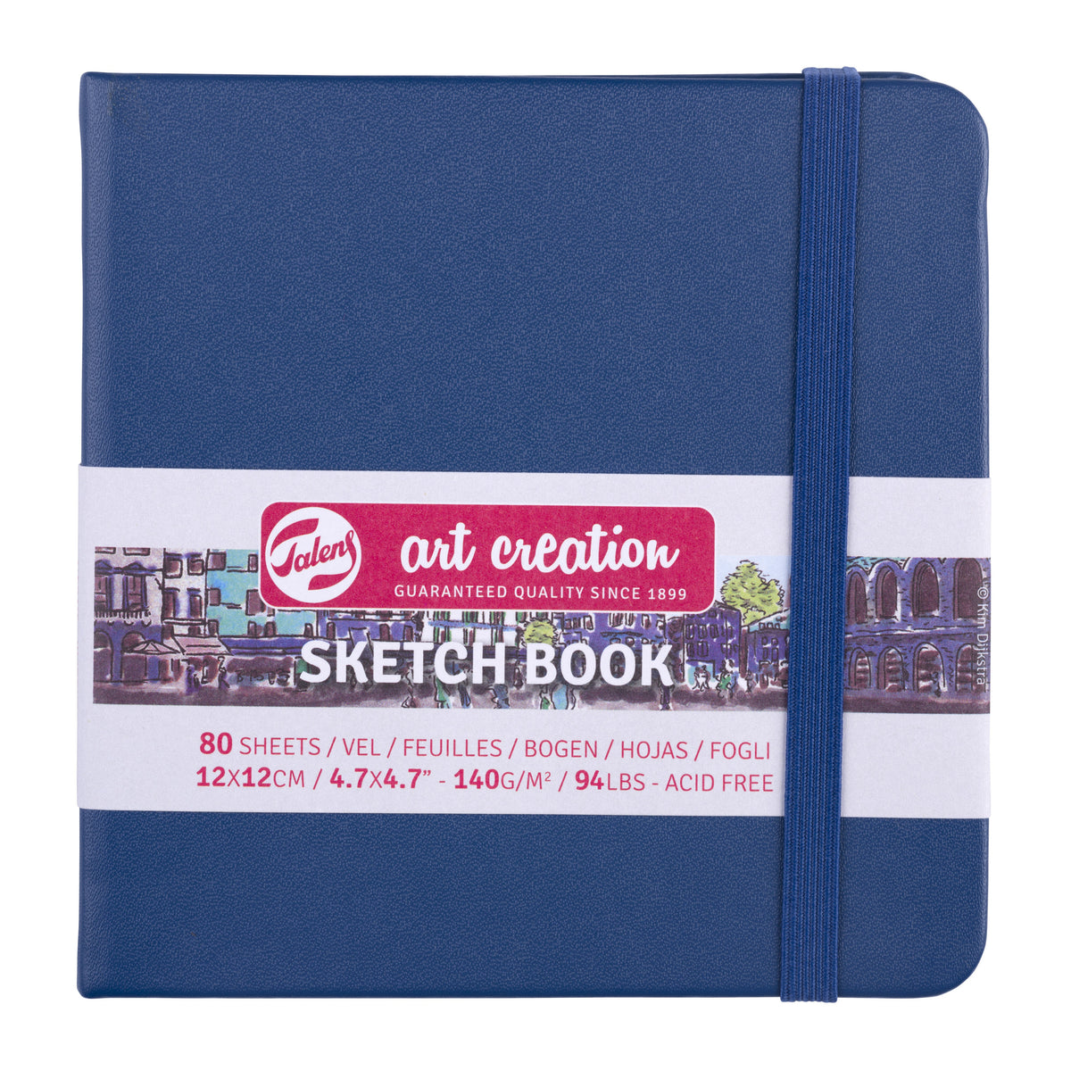 Art Creatıon Eskiz Defteri 140 Gr  12 X 12 Cm Lacivert