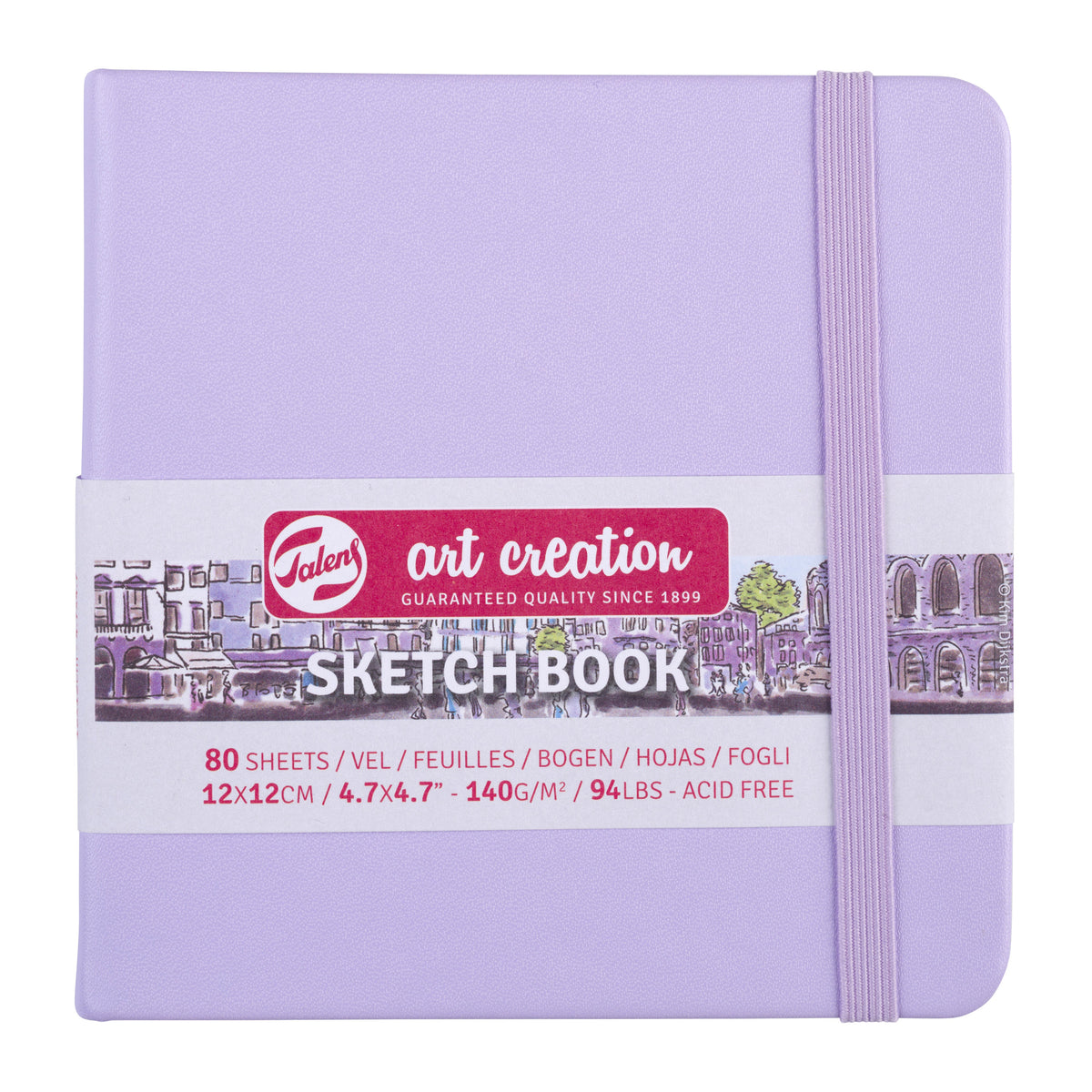 Art Creatıon Eskiz Defteri 140 Gr 12 X 12 Cm Eflatun