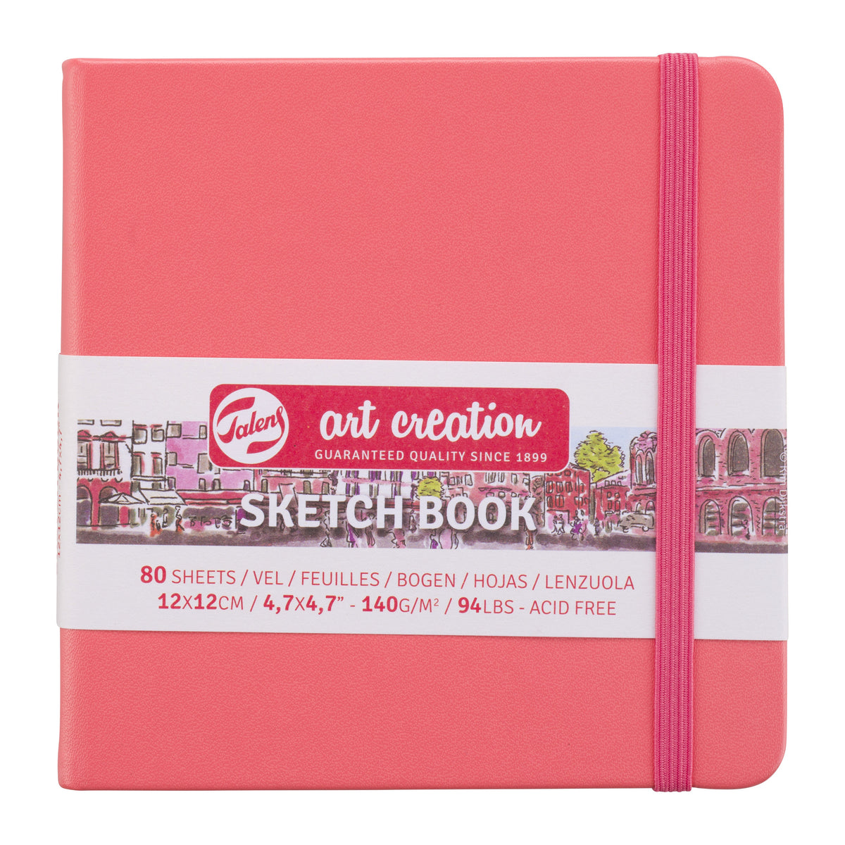 Art Creatıon Eskiz Defteri 140 Gr 12 X 12 Cm Somon