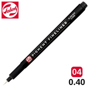 Talens Pigment Fineliner Teknik Çizim Kalemi 0.40 mm Siyah
