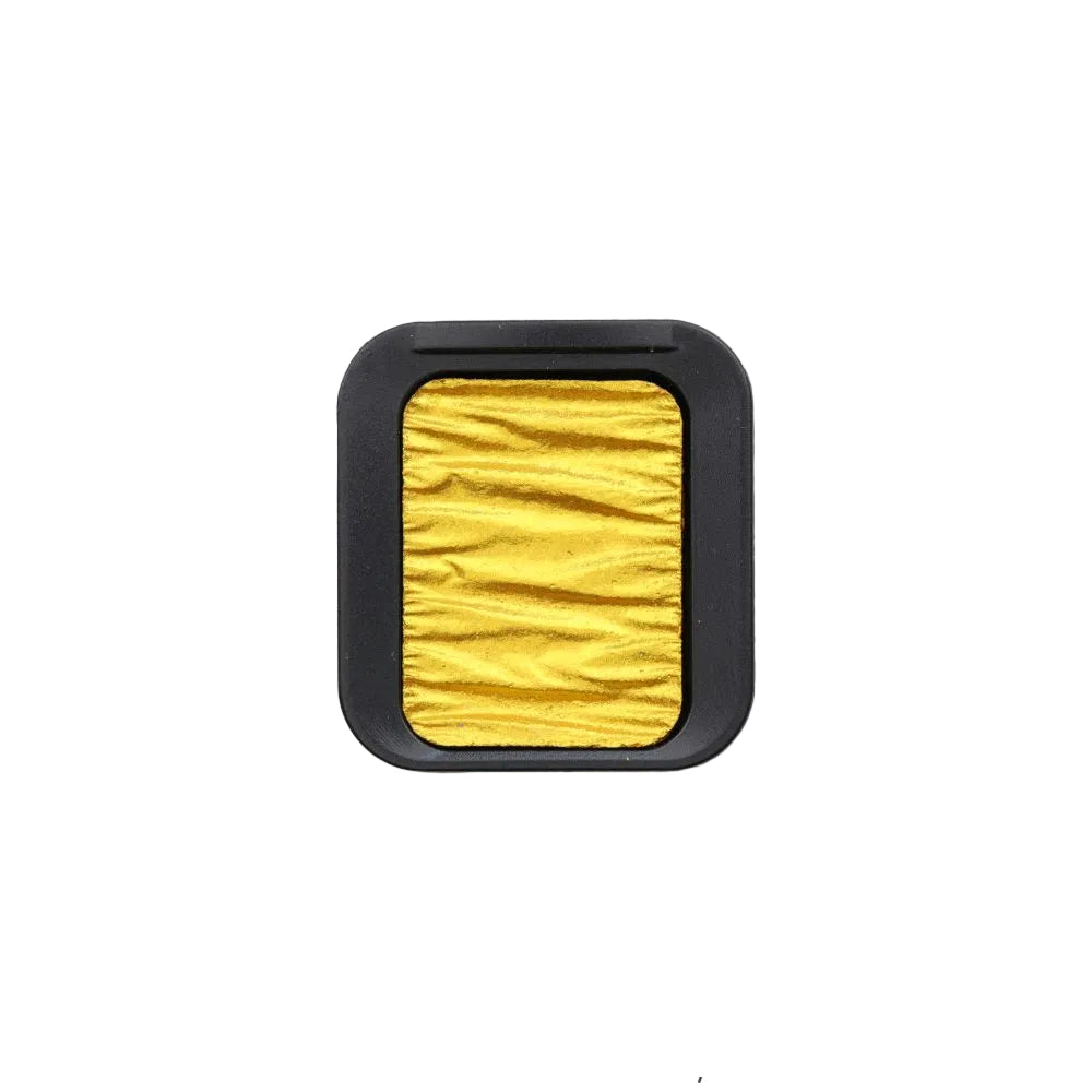 Finetec Premium Yaldız Sulu Boya Tekli Vulcano Gold 7206