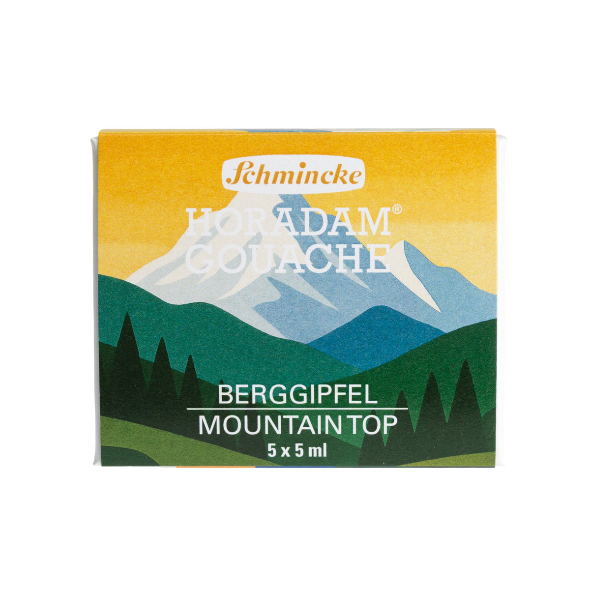 Schmincke Horadam Artist Guaj Boya Seti Mountain Top 5 x 5 ml