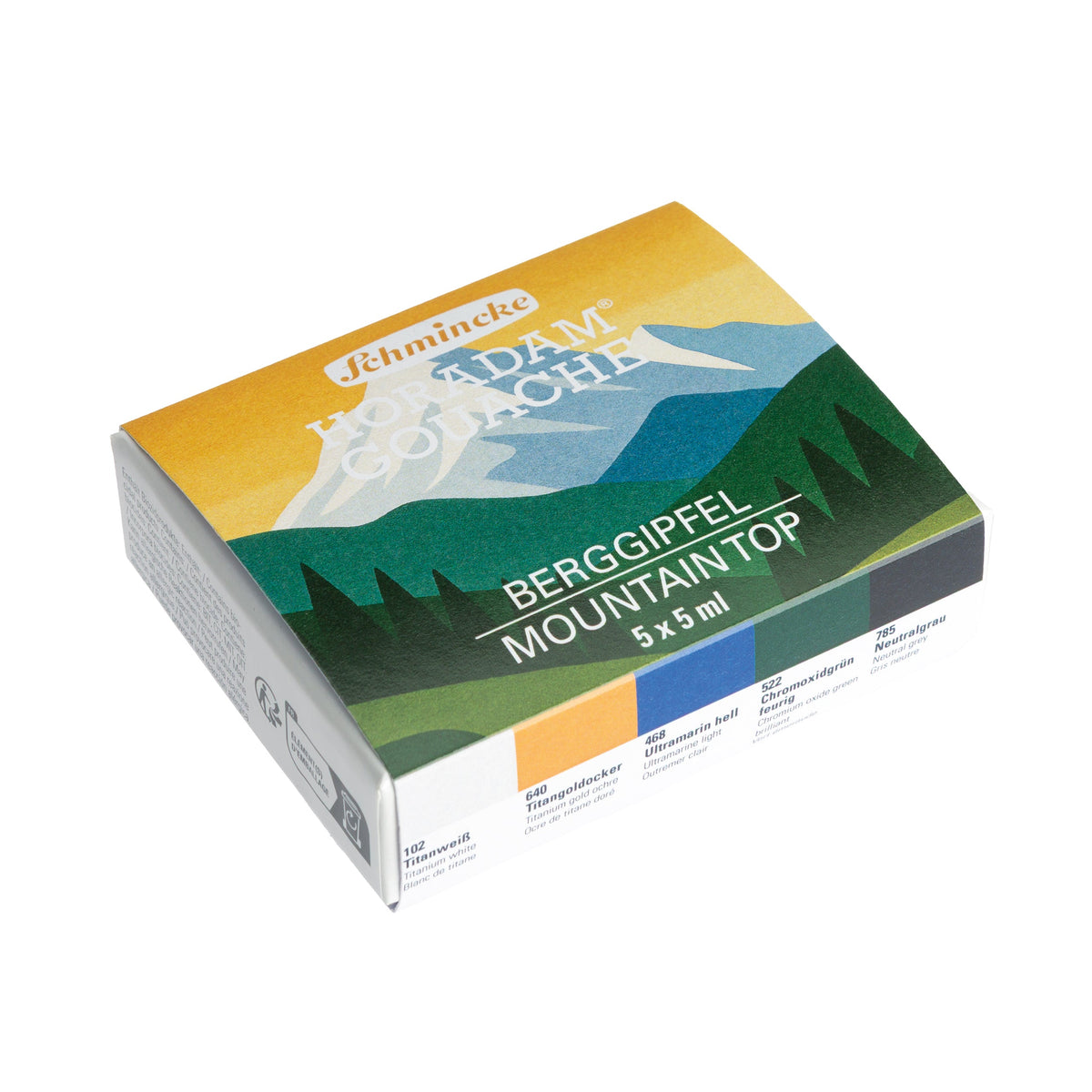 Schmincke Horadam Artist Guaj Boya Seti Mountain Top 5 x 5 ml - Görsel 2