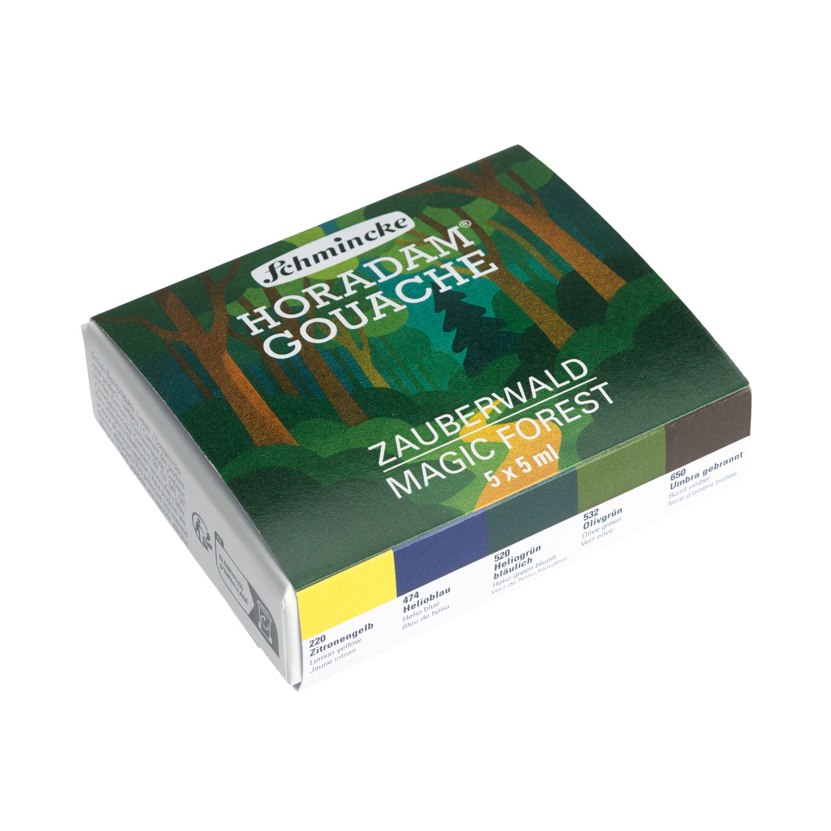 Schmincke Horadam Artist Guaj Boya Seti Magic Forest 5 x 5 ml