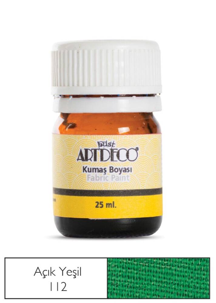 Artdeco Kumaş Boyası 25 ml 112 Light Green / Açık Yeşil