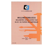 Alex Schoeller Milimetrik Blok Kırmızı A4