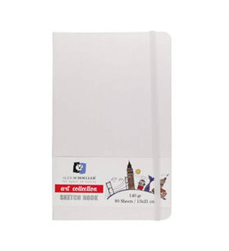 Alex Schoeller Sketch Book Art Collection Beyaz 13x21 140 gr 80 Sayfa