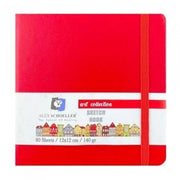 Alex Schoeller Sketch Book Art Collection Kırmızı 12x12 140 gr 80 Sayfa