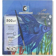 Alex Schoeller Suluboya Defteri Yapışkanlı 300 gr 20x20 cm 12li