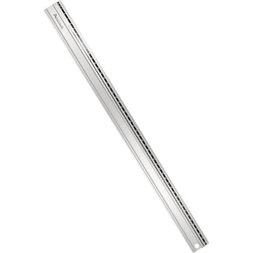 Alüminyum Cetvel Kaymaz Taban 30 cm
