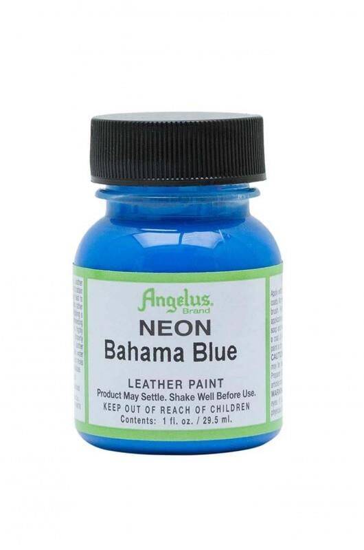 Angelus Deri Boyası Neon Bahama Blue