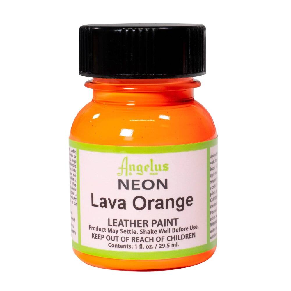 Angelus Deri Boyası Neon Lava Orange