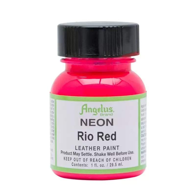 Angelus Deri Boyası 29.5 ml Neon Rio Red 120