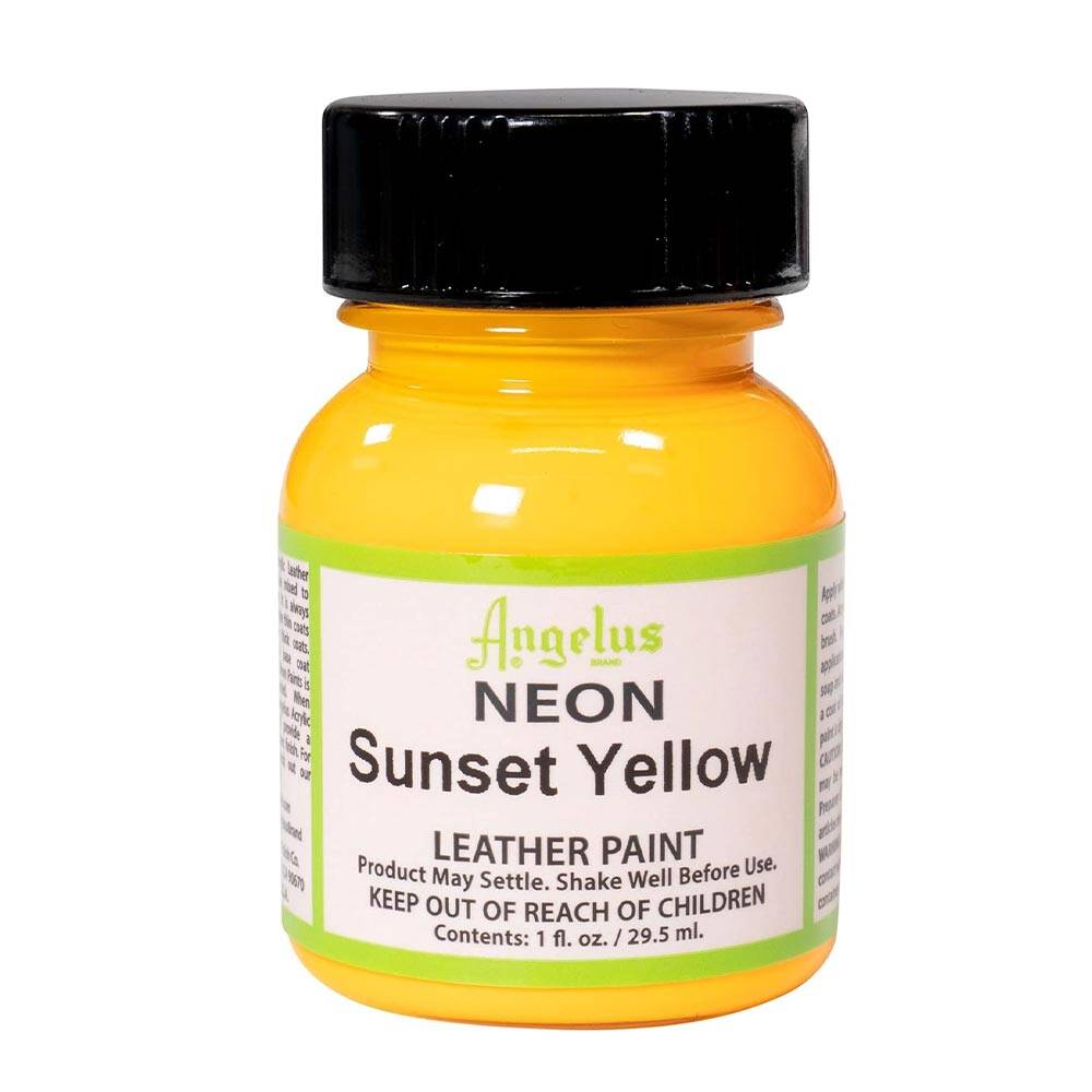 Angelus Deri Boyası 29.5 ml Neon Sunset Yellow 128