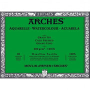 Arches Suluboya Blok 23 x 31 cm 300 gr 20 sf Cold Pres 1795060