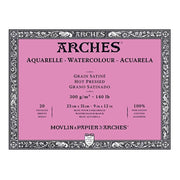 Arches Suluboya Blok 23 x 31 cm 300 gr 20 sf Hot Pres 1795072