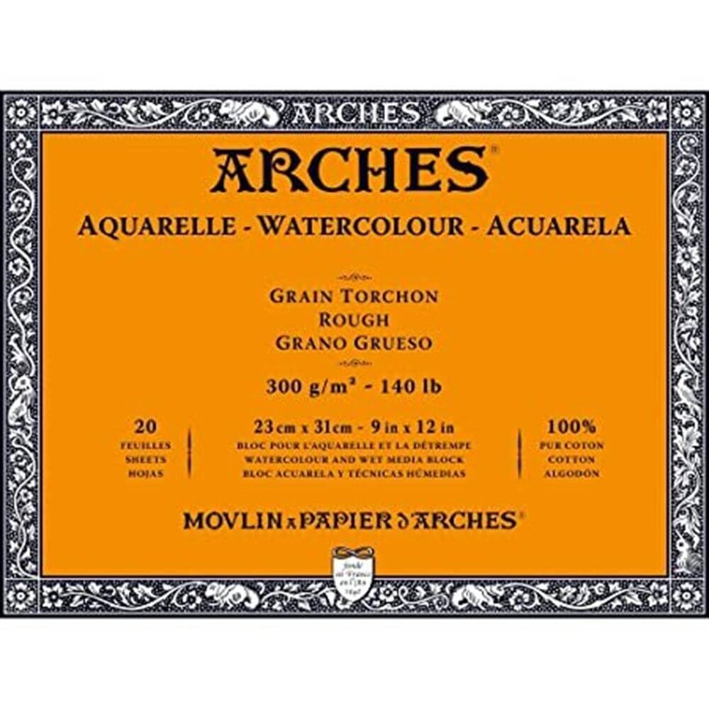 Arches Suluboya Blok 23 x 31 cm 300 gr 20 sf Rough 1795085