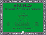 Arches Suluboya Blok Defter 31X41 cm 300 Gr 20 Yaprak Orta Doku