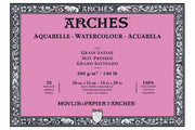 Arches Suluboya Blok Defter 36X51 cm 300 Gr 20 Yaprak İnce Doku