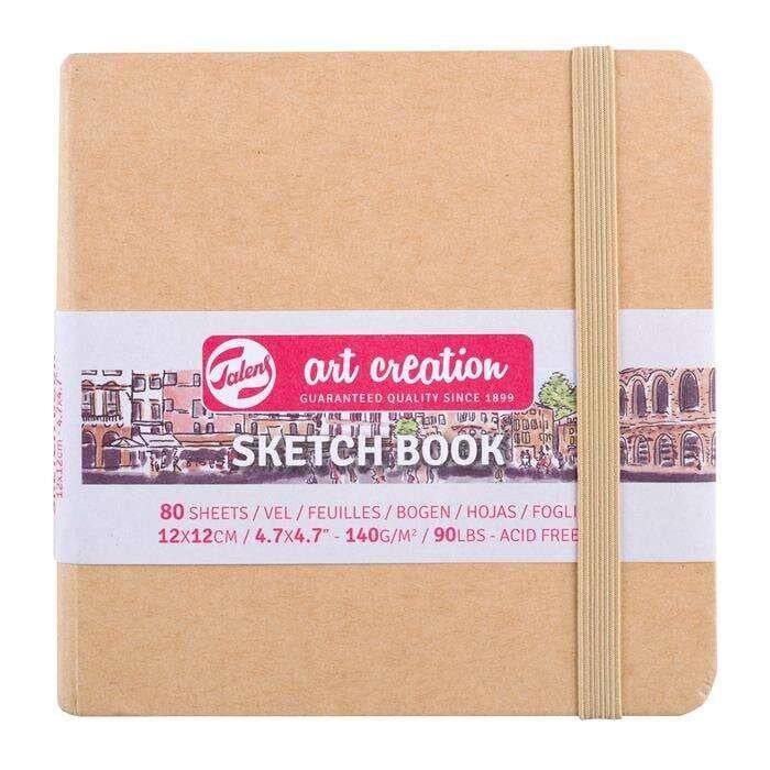 Art Creatıon Eskiz Defteri 140 Gr 12 X 12 Cm Kraft