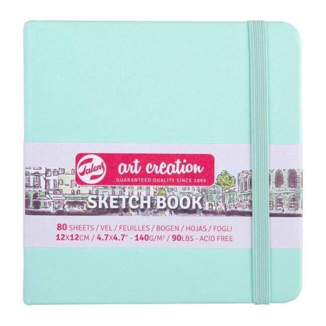 Art Creatıon Eskiz Defteri 140 Gr  12 X 12 Cm Nane Yeşili
