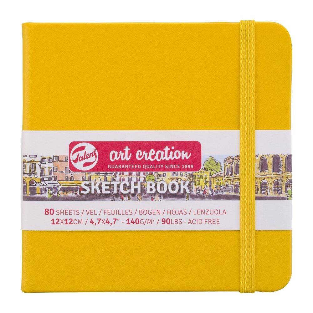 Art Creatıon Eskiz Defteri 140 Gr 12 X 12 Cm  Sarı